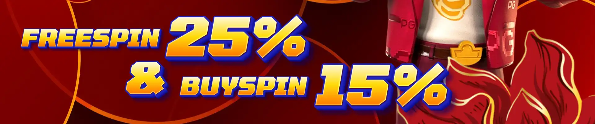EVENT FREESPIN 25% BUYSPIN 15%